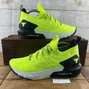 Under Armour UA Project Rock 3 HOVR Volt schwarz 3023004-306 Herren Größe 9,5 - Bild 1 von 7