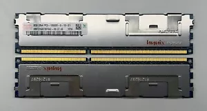 Used Hynix 8GB CL9 DDR3L-1333 PC3L-10600 1.35V / 1.5V ECC Registered 240-pin - Picture 1 of 3