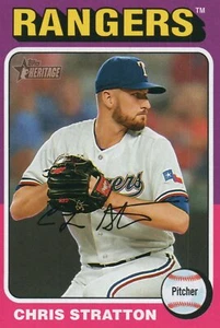 2024 Topps Heritage #28 Chris Stratton - Picture 1 of 2