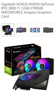 Gigabyte AORUS NVIDIA GeForce RTX 3080 Ti 12GB XTREME WATERFORCE WB GraphicsCard - Picture 1 of 4