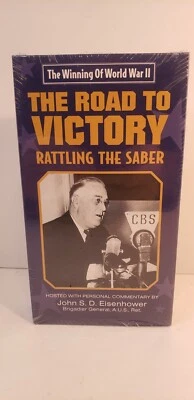 The Road To Victory: Rattling The Saber The Winning of World War II VHS New - Image 1 of 2
