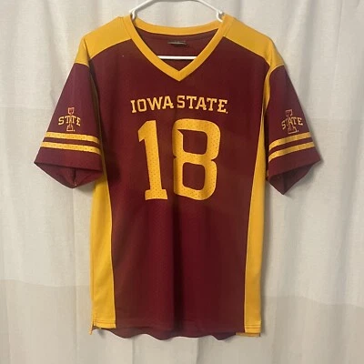 Iowa State ISU Cyclones Jersey Big kid size XL 16/18 (women’s medium men’s XS) - Image 1 of 4