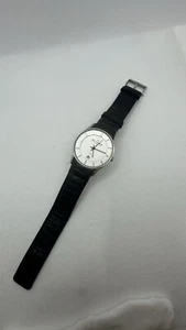 Skagen 474XLSLC Men’s Watch Date Slim Croc Leather Strap Excellent 36mm - Picture 1 of 12