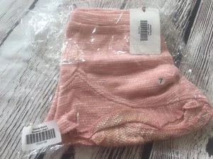 Joyfolie Melody Shorts Blossom Pink Gold Girls Sz 7 Shiny Fall School - Picture 1 of 3
