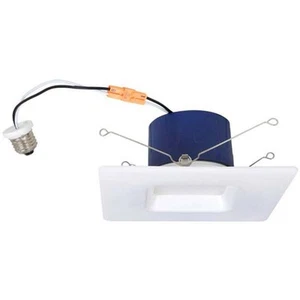 Sylvania 5-6 in 13w 2700K Square LED Downlight Recessed - Dimmable - 75w equiv - Picture 1 of 2
