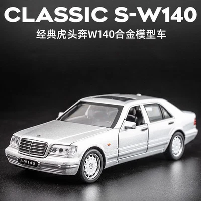 1:32 scale Mercedes-Benz SW140 Tiger Head alloy model car with sound&light - Image 1 of 4