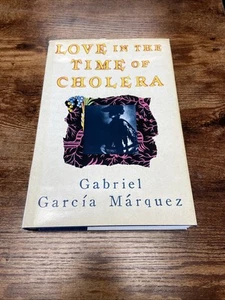 Gabriel Garcia Marquez LOVE IN THE TIME OF CHOLERA ~ 1988 VG BOMC Hardcover - Picture 1 of 13