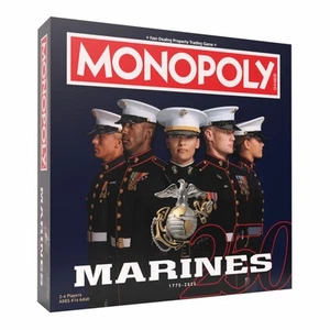 Monopoly: Marines 250th Anniversary Edition USMC - Picture 1 of 5