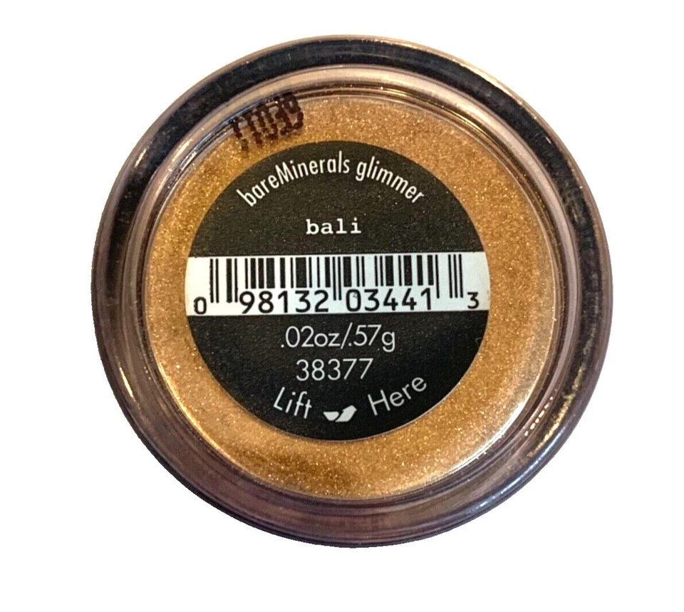 bareMinerals Bali Glimmer Eyeshadow Eye Shadow Color .02oz Full Size Sealed - Image 1 of 1