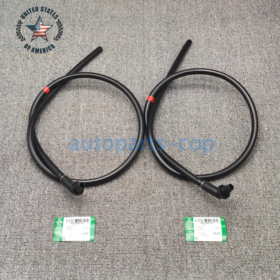 Front Sunroof Water Drain Tube Hose Set of 2 for 2005-2016 Land Rover LR3 LR4 US Foto 1 de 4
