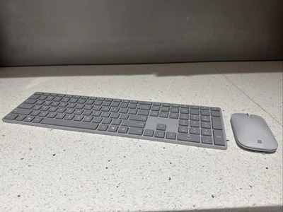 Microsoft Surface Studio Wireless Keyboard Grey With Microsoft Surface Mouse - Image 1 of 4