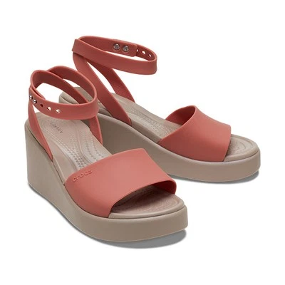 Crocs Brooklyn Ankle Strap Wedge Spice 24SWSD209406_Z2DT Women Shoes Foto 1 de 4