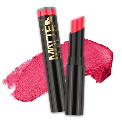 Set of 2 L.A. Girl Matte Flat Velvet Lipstick, Hot Stuff GLC807 - Image 1 of 2