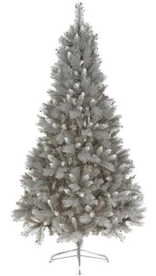 Christmas Tree 2.4m Silver Tip Fir Bristle Tip - Image 1 of 4