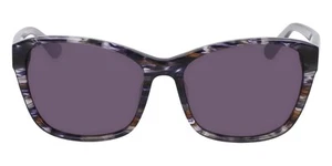 Anne Klein AK7102 Sunglasses Female Gray Animal 55mm New 100% Authentic - Picture 1 of 7