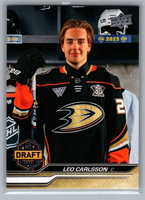 2023-24 Upper Deck Extended Series - 1st Round Rookies Leo Carlsson #736 (RC) - Image 1 of 2