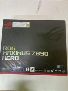 Brand New, Sealed ASUS ROG Maximus Z890 Hero Morherboard (Sealed) - Picture 1 of 3
