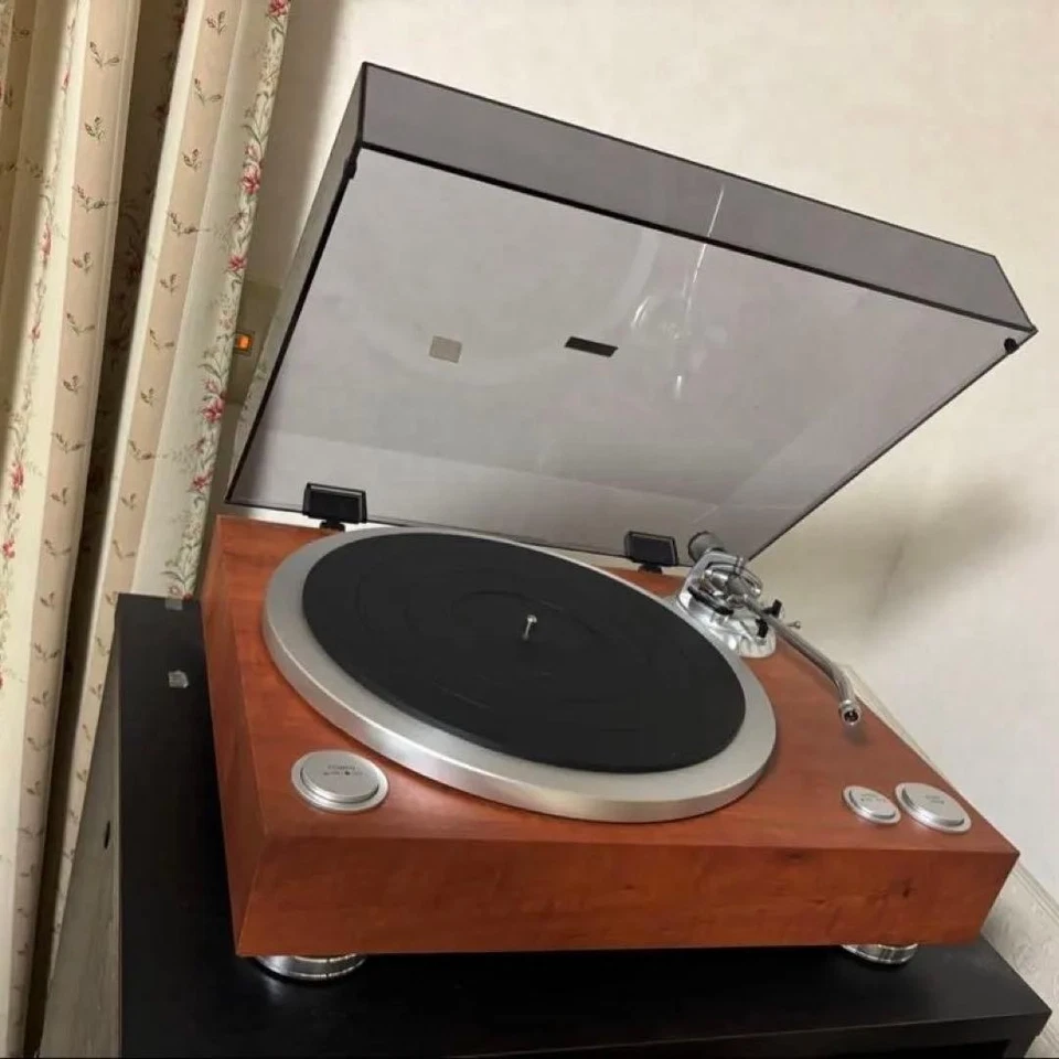 DENON DP-500M Turntable Record Player Direct Drive AC100V Vintage Japan - Image 1 of 4