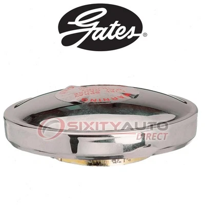Gates Gas Fuel Tank Cap for 1951 Henry J Standard 2.2L L4 - Gasoline Filler qv Foto 1 de 4