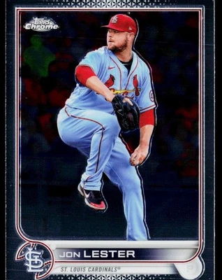 2022 Topps Chrome Sonic #187 Jon Lester - Image 1 of 2