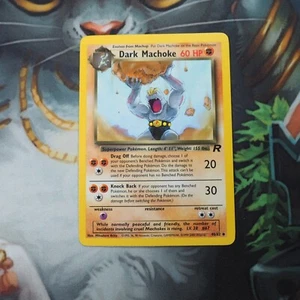 Dark Machoke 40/82 Pokemon Team Rocket Played Single Card WOTC Unlimited - Picture 1 of 12