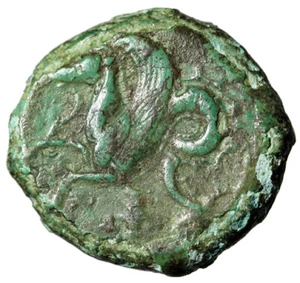 Sicily, Syracuse AE Litra "Athena & Hippocamp Swimming" Good Very Fine - Picture 1 of 5