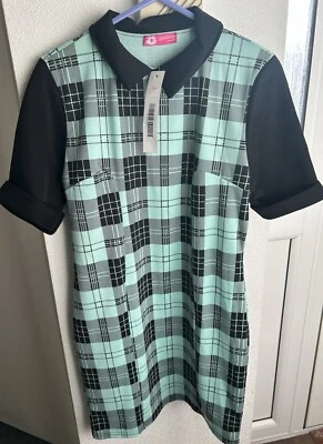 Green plaid dress Uk Size 12 - Image 1 of 2