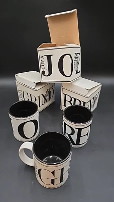 Department 56 Coffee Break Lot of 3 Mugs w/ Boxes. Cup of Joy Daily Grind Brew - Image 1 of 4