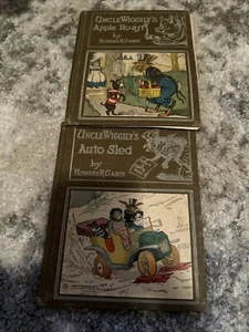 Two Uncle Wiggily’s Books Auto Sled, Apple Roast 1924 By Howard R. Garis - Bild 1 von 7