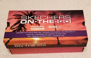 Skechers On-the-Go Air Cooled Goga Mat Slip-on Black Ballet Flats Shoes size 8.5 - Picture 1 of 8