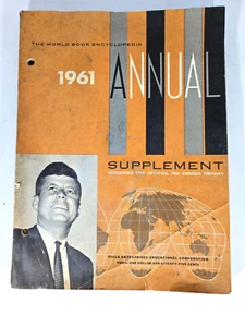 The World Book Encyclopedia 1961 Annual Supplement , Includes 1960 Census Report - Picture 1 of 14