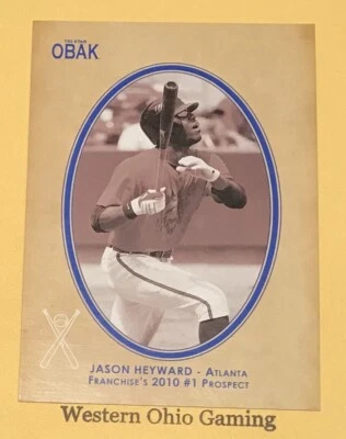 2010 TRISTAR Obak Jason Heyward South End Grounds 波士顿 #T4-5 盒装上衣 — 第 1/2 张图片