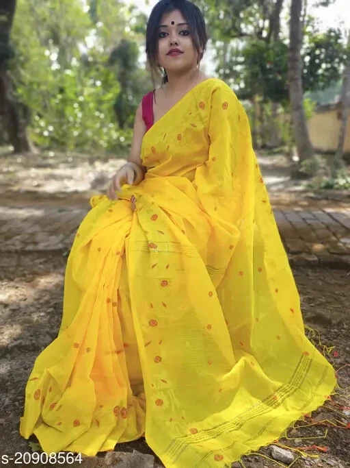 Sari de seda de algodón para mujer con varias blusas Foto 1 de 1