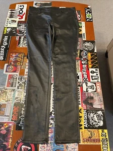 Mixit Women's Full Length Polyester Back Pocket Black Legging Pants Medium NWT - Picture 1 of 6