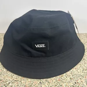 VANS Bucket Hat Black  L/XL Canvas - Picture 1 of 4