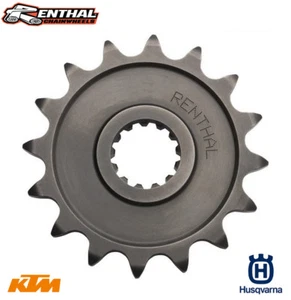Renthal 14T Front Sprocket for KTM SX/SX-F/EXC & Husqvarna TC/FC/TE/FE MX Bikes - Picture 1 of 14