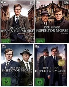 9 DVDs * DER JUNGE INSPEKTOR MORSE - STAFFEL / SEASON 1+2+3+4 IM SET # NEU OVP & - Bild 1 von 1