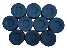 Pack of 10  Black 2.5" End Caps for Fishing Rod Tubes & Postal Tubes, Containers