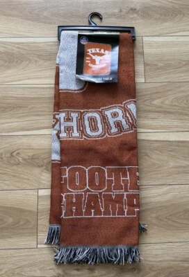 Tapiz afgano manta Longhorns de la Universidad de Texas, 48" X 60" Foto 1 de 4