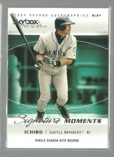 2005 SkyBox Autographics Signature Moments #3 Ichiro Suzuki (ref 89088) - Image 1 of 1