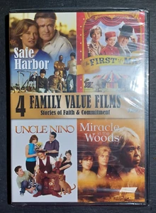 4 Family Value Films (DVD, 2-Discs) SEE MOVIE LIST IN DESCRIPTION NEW JBOX-1 - Imagen 1 de 2