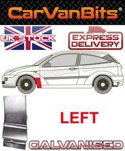 PARA FORD FOCUS MK1 98-07 PANEL DE ÓXIDO IZQUIERDO ARCO RUEDA DELANTERA - Imagen 1 de 9