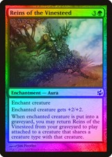 Reins of the Vinesteed FOIL Morningtide NM Green Common MAGIC CARD ABUGames