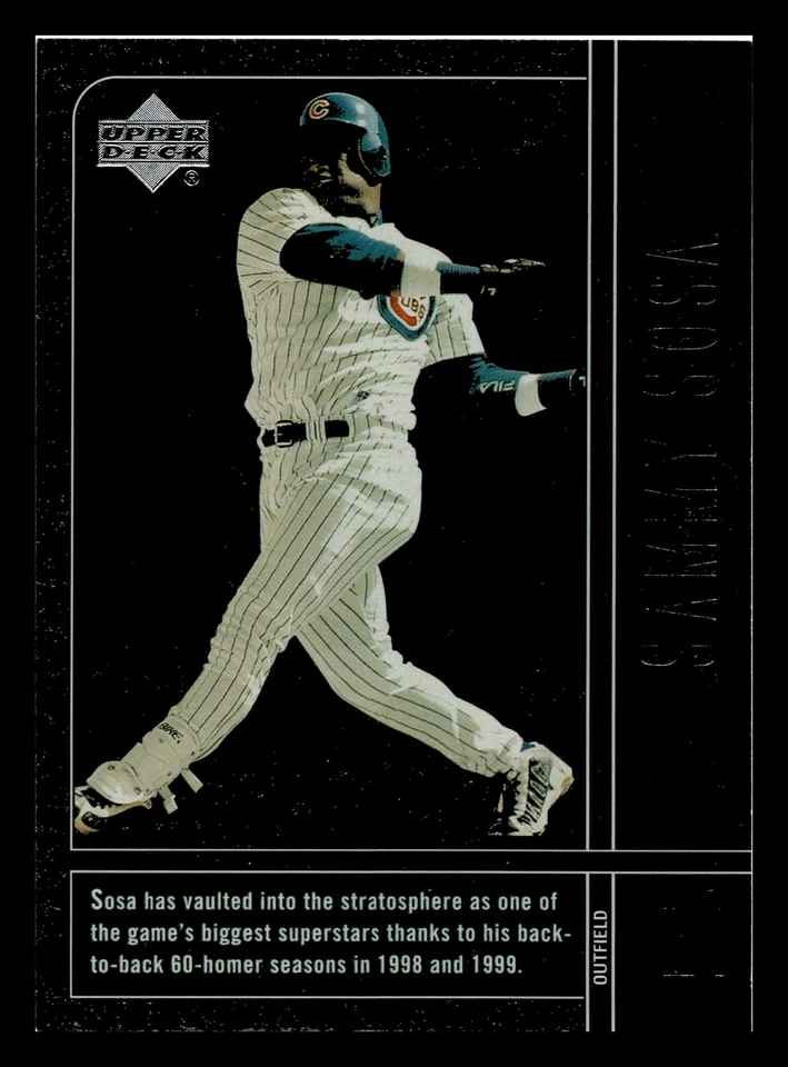 Sammy Sosa 2000 Upper Deck Legends #19 Chicago Cubs NM-MINT - Image 1 of 2