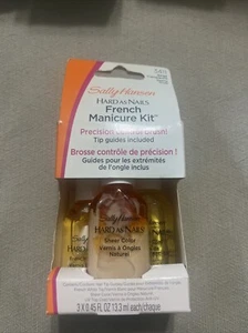 Sally Hansen Hard As Nails French Manicure Kit in Nearly Nude 3411 - YELLOWING - Picture 1 of 2