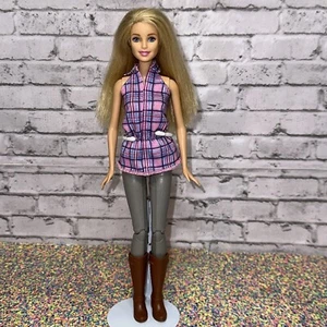 Barbie Loves Her Horse Replacement Doll Equestrian Gray Legs Pants Shirt Boots - Picture 1 of 9