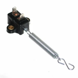 1x 6Volt Zugschalter Bremslicht Oldtimer Schalter Federtaster schwarz Switch NEU - Bild 1 von 1