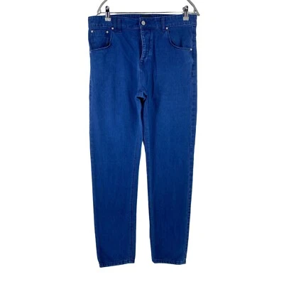 Jeans Tapered Fit Regulares Para Mujer ASOS Azul W31 L32 - Imagen 1 de 4