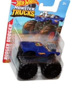 Hot Wheels Monster Truck Rodger Dodger 2022 Blue - Picture 1 of 3