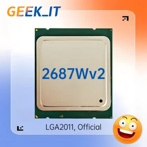 ✅Intel Xeon E5-2687Wv2 SR19V 3.4GHz 8C / 16T 25MB 150W LGA2011 CPU E5 2687W v2 - Picture 1 of 3